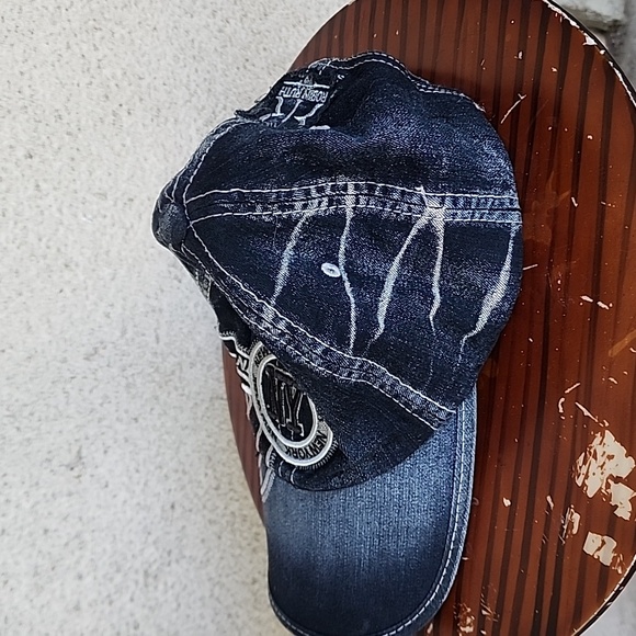 Robin Ruth New York Blue denim Women's Cap used - Picture 3 of 8